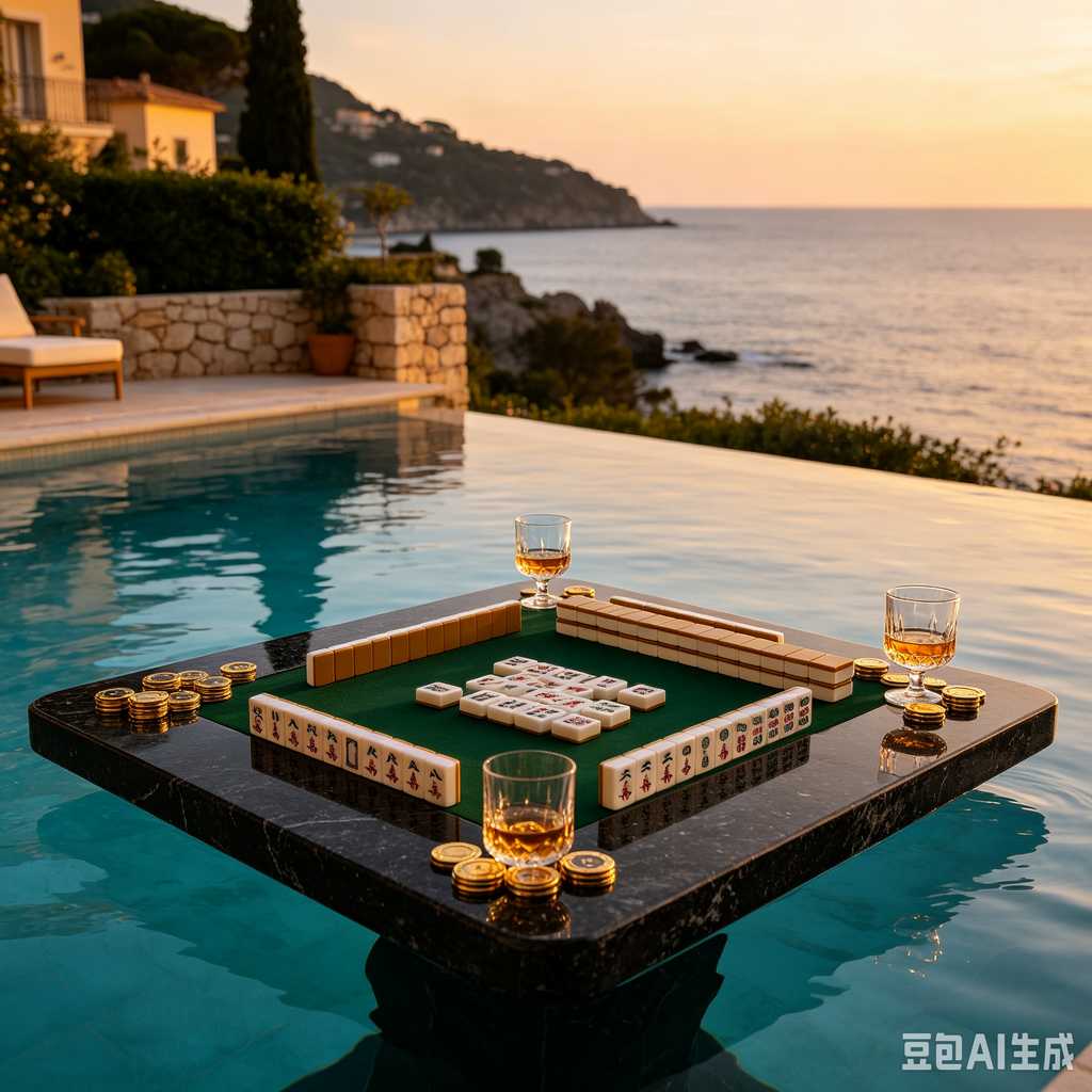 acrylic mahjong set