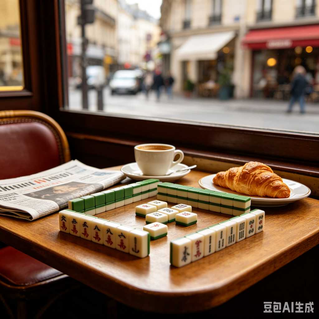 vintage gift mahjong set