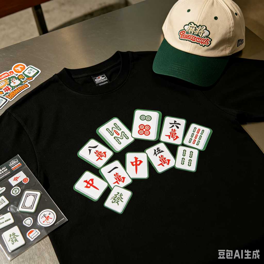 green mahjong tiles