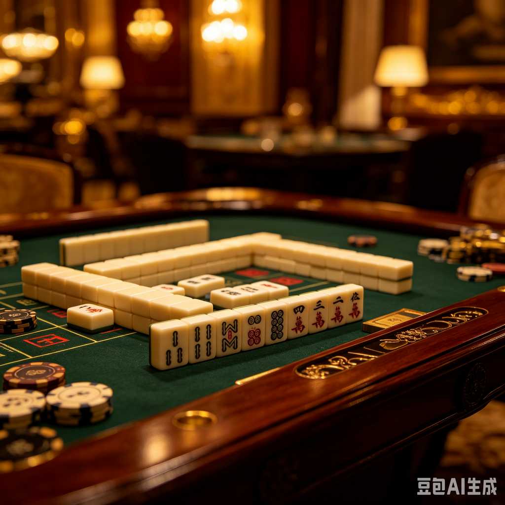 modern oriental mahjong set